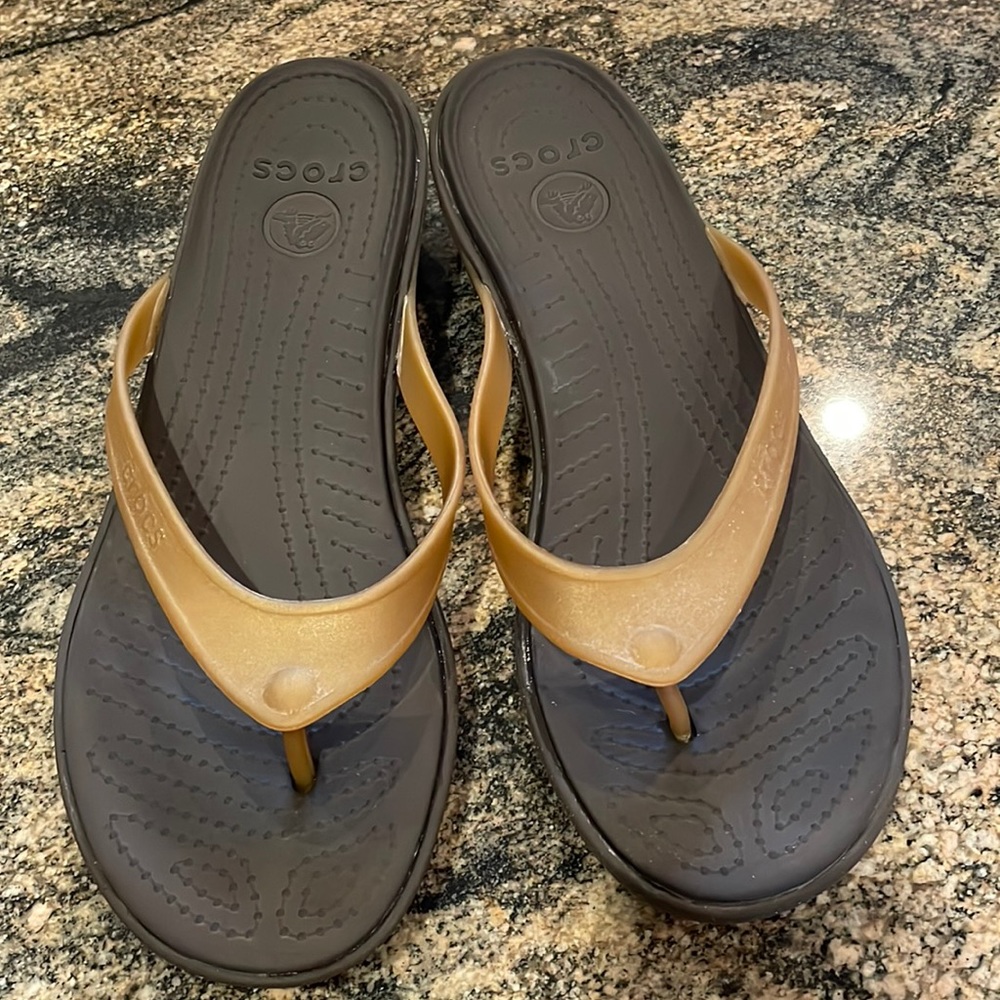 Crocs Flip Flops size 11